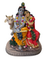 Radha Krishna with Cow Deity 6"